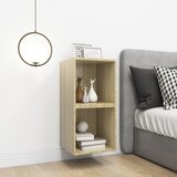 Zidni ormarići 2 kom boja hrasta 37x37x37 cm konstruirano drvo | shoptok.hr