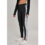 Urban Classics Women's leggings with striped blk/snake pattern | Shoptok.si