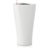 LECHUZA Cvetlični lonec Delta Premium 30 - Bela - visok sijaj Cene