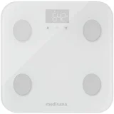 BS 600 WiFi vaga za analizu tijela Opseg mjerenja (kg)=150 kg bijela s Bluetooth