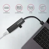 HUB AXAGON HMA-CR3A 3x -A + Gigabit LAN, 20cm