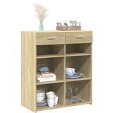 vidaXL Komoda sonoma hrast 80x42,5x93 cm inženirski les | Shoptok.si