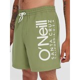 O'neill Kratke kopalne hlače 'Original Cali 16' oliva / bela | Shoptok.si