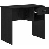  Stol s ladicama Crni hrast 90 x 49 x 75 cm Konstruirano drvo | shoptok.hr