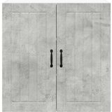 vidaXL Stenska kuhinjska omarica z vrati Betonsko siva 80 x 31 x 80 cm | Shoptok.si