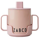 Design Letters Ružičasta dječja šalica Eat & Learn Cijene