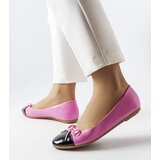 Gemre Pink ballet flats with patent toe Despins | shoptok.hr