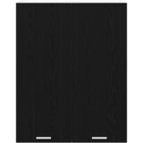 Viseći ormarić Crni hrast 80 x 31 x 100 cm Konstruirano drvo | shoptok.hr
