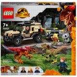 Lego 76951 transport piroraptora i dilofosaurusa Cene