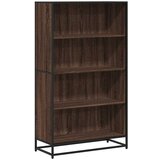 Furnova Knjižna omara rjavi hrast 80,5x35x139 cm inženirski les, (21932330) | Shoptok.si