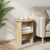  Pomoćni ormarić 2 pcs Sonoma hrast Ø40 x 50 cm | shoptok.hr