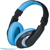 Oem Grundig, Žične stereo slušalke v ušesih 3,5 mm z nastavljivim naglavnim trakom, Modra, (5000228791) | Shoptok.si