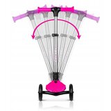 Ricokids Jelly otroški romobil s 3 kolesi in LED osvetlitvijo – roza | Shoptok.si