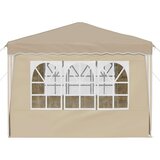  Zložljivi šotor za zabave krema 288 x 288 x 245 cm, (5000211515) | Shoptok.si