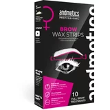 Andmetics brow wax strips ženske - small