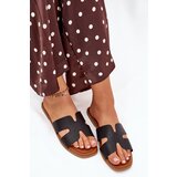 Boto Women's Flat Sandals With Cutouts Black Salyra | ePonuda.com