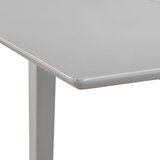  Produživi blagovaonski stol sivi (80 - 120) x 80 x 74 cm MDF | shoptok.hr