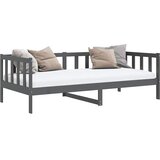  Dnevni ležaj od masivne borovine sivi 90 x 200 cm | Eponuda.ba
