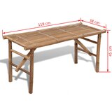  Sklopiva vrtna klupa 118 cm od bambusa | Eponuda.ba