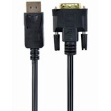 Gembird CC-DPM-DVIM-1M DisplayPort na DVI-D (Dual Link) (24+1) adapterski kabel 1m črn, (5000263428) | Shoptok.si