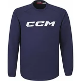 CCM Locker Room Fleece Crew YTH Navy XS YTH