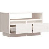 vidaXL TV omarica bela 60x35x37 cm trdna borovina | Shoptok.si