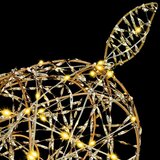  3D Ruzvelt 250 LED lampica Topla bijela 96 x 40 x 180 cm PET | shoptok.hr