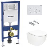 Geberit KOGEDTORFU10D20W sat fusion wc školjka s kompletom duofix 458.103.00.1 Delta20 Cene