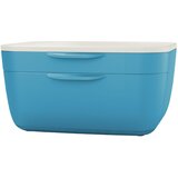  ŠKATLA Z 2 PREDALOMA COSY LEITZ 53570061 MODRA/BELA | Shoptok.si