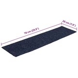 vidaXL Samoljepljivi otirači za stepenice 30 kom 76x20 cm pravokutne | shoptok.hr