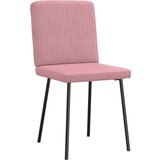  Jedilni stoli 4 kosi roza žamet, (21828496) | Shoptok.si