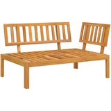  Kutna vrtna sofa od paleta od masivnog bagremovog drva Smeđa | Shoptok.si