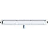 Tuš kanal 2-u-1 sa 360° sifonom Srebrno 80 cm | shoptok.hr