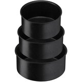 Tefal Aluminijski lonci 3 kom s neprianjajućom površinom prikladni za indukcijsko kuhalo INGENIO Black stone L3998902 – | shoptok.hr