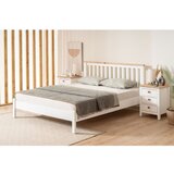 Hanah home Fidan Modern Country - 90 x 190 WhiteOak Single Bedstead | ePonuda.com