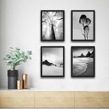 Wallity slika branches, 4 dela, 30 x 40 cm Cene