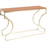 Molarem Home Stolić KENZO C 120*40 cm - jantarno kaljeno staklo | shoptok.hr