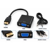 Mks HDMI na VGA adapter sa 3/5 mm audio kablom Cene