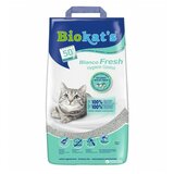 Biokats cat bianco fresh grudvajuci posip 5kg Cene