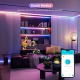 PAUTIX 5 m WiFi RGBIC COB LED trak | Shoptok.si