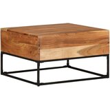 vidaXL stolić za kavu 68 x 68 x 41 cm od masivnog bagremovog drva | shoptok.hr