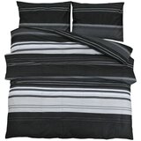  The Living Store Posteljnina črna in bela 200x200 cm bombaž - Komplet Prevlek Za Odejo, (21442541) | Shoptok.si