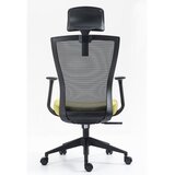  Uredska stolica Q-328H - Tkanina - zeleno/crna | shoptok.hr