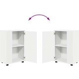 vidaXL 4-delni komplet TV omar Bela Konstruiran les | Shoptok.si
