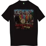 The Beatles majica Sgt Pepper 2XL Črna