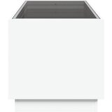  Stolić za kavu s beskonačnim LED svjetlima bijeli 70x50x50 cm | shoptok.hr