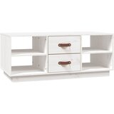  Stolić za kavu bijeli 100 x 50 x 41 cm od masivne borovine | shoptok.hr
