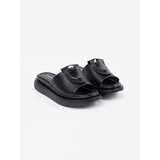 GOODIN Black comfortable platform flip-flops | shoptok.hr