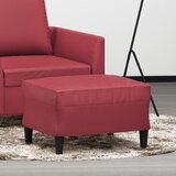  Tabure crvena boja vina 60 x 50 x 41 cm od umjetne kože | shoptok.hr
