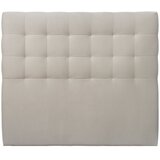 Sommeil de plomb Oblazinjeno vzglavje 180 cm - Svetlo sivo žametno blago, (21612313) | Shoptok.si